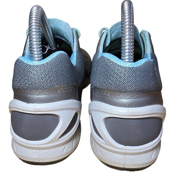 ECCO Women's Biom Fjuel Racer Women’s Size US 8-8.5, EUR 39 Blue Sneakers Shoes - Picture 6 of 8